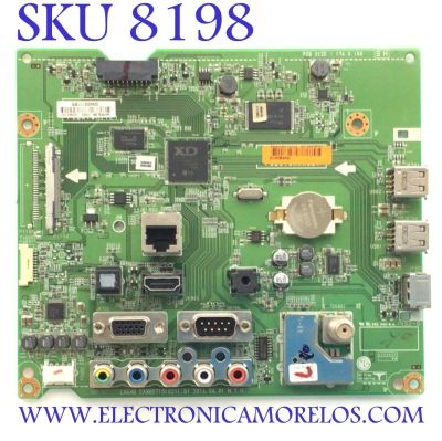 MAIN PARA TV LG / NUMERO DE PARTE EBT63318701 / 62582701 / EAX65710102 / EAX65710102(1.0) / 63318701 / PANEL LC420DUE (FG)(A3) / MODELO 42LY540S-UA / 42LY540S-UA.AUSWLJR